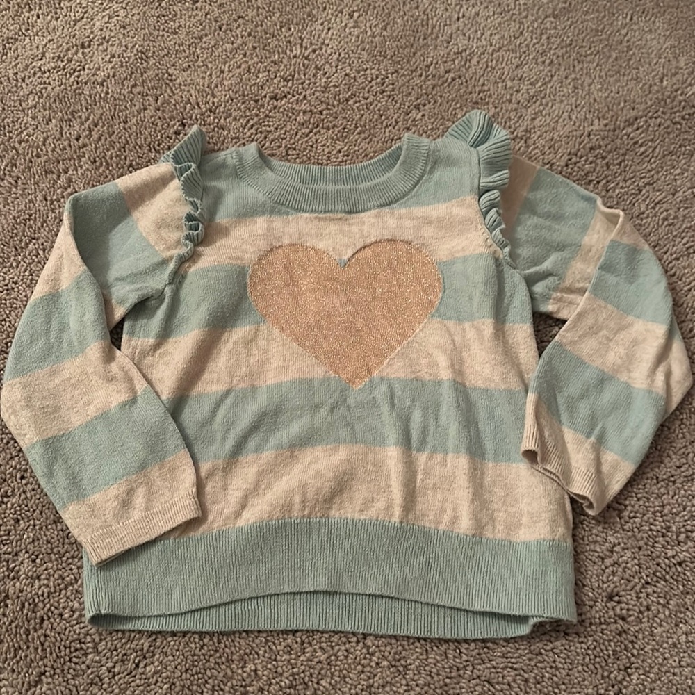 2T Baby Gap heart sweater